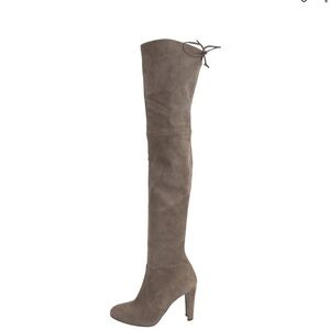 STUART WEITZMAN
Stretch-suede over-the-knee boots. Size 34